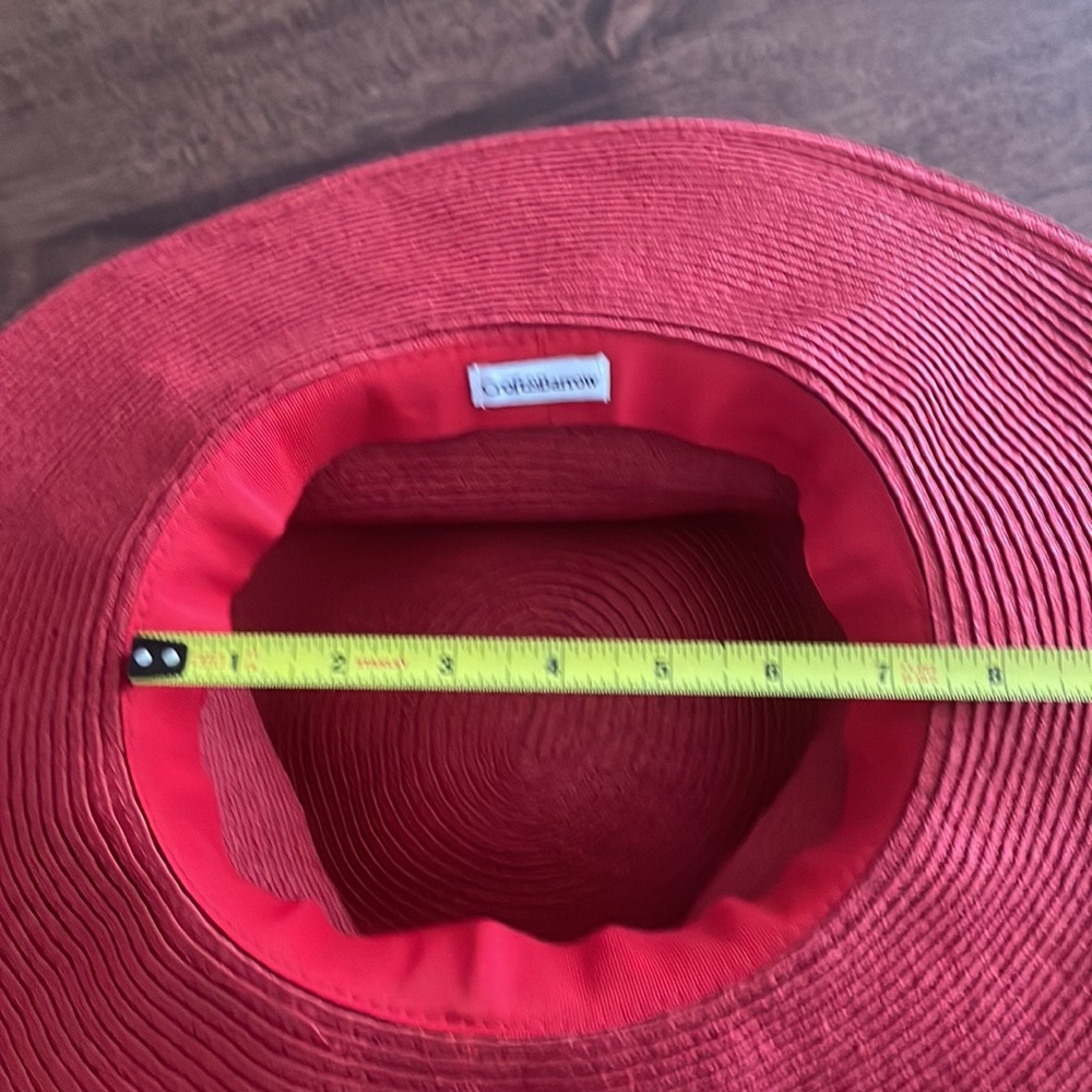 Croft & Barrow red floppy hat‎ - Picture 6 of 10